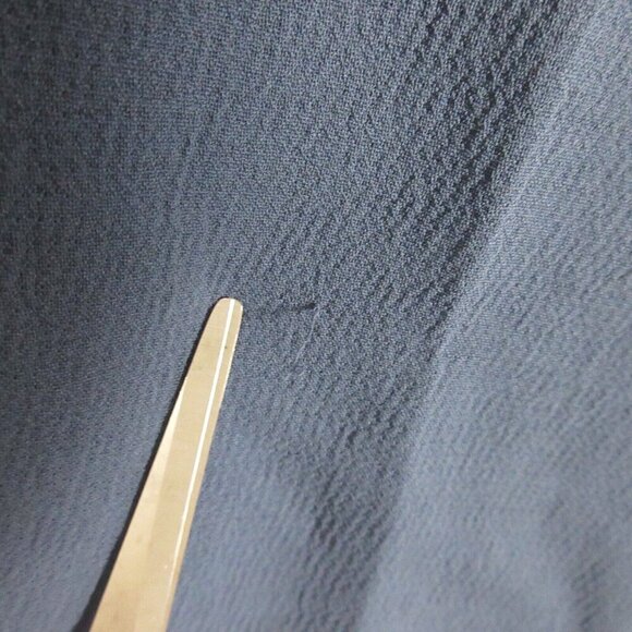 Aritzia Wilfred Women's Crepe Ankle Pants Pull On Casual Office Work 4 Navy 372 - Picture 12 of 13